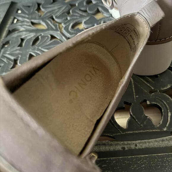 Vionic Women's Alma Mary Jane Leather Wedges Shoes Woman’s Size US 8.5 - Picture 10 of 12